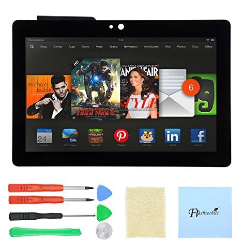 Flashtechllc LCD Touch Screen Digitizer For Amazon Kindle Fire HDX7