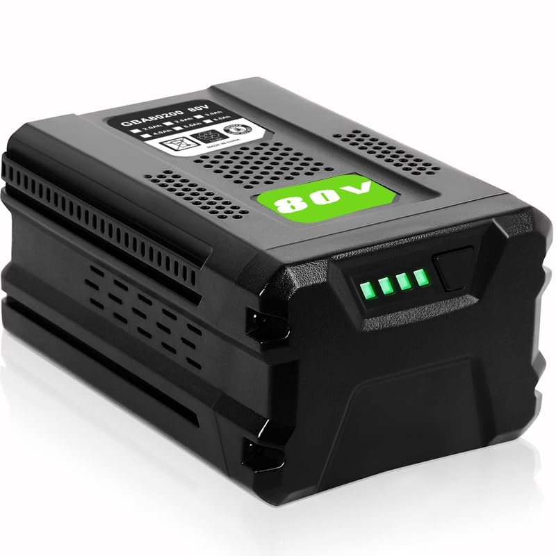 WTYXIYUN 6000Ah Replacement Greenworks 80V Battery for Greenworks Max GBA80200 GBA80250 GBA80400 GBA80500 GBA80150 GBA80300 Power Tools Battery