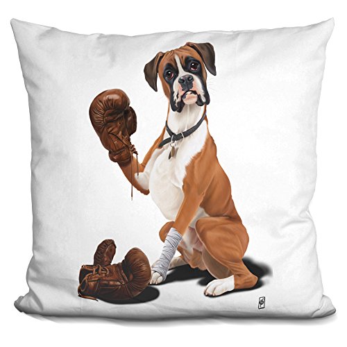 LiLiPi The Boxer Decorative Accent Throw Pillow