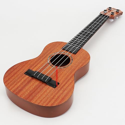 Raimy 21in Kids Ukulele Guitar - 4 Strings Mini Guitar Children Musical Instruments Educational Toys with Picks for Toddler Kids Boys Girls Beginner (Orange)