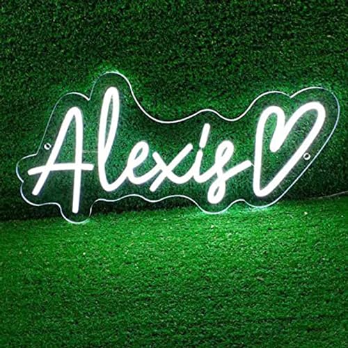 Custom Neon Signs, YSMNDE Personalized Name Neon Light, Dimmable LED Neon Sign for Home Bedroom Wall Decor, Birthday, Wedding, Festival Gift, Party, Bar, Salon, Company Logo (Optional 20' to 55')