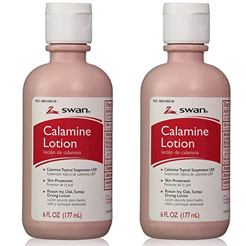 Swan Calamine Lotion - (2) 6 Oz. Bottles