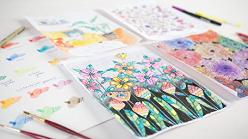 30 Coloring Pages with Courtney Cerruti, Lisa Congdon and Pam Garrison