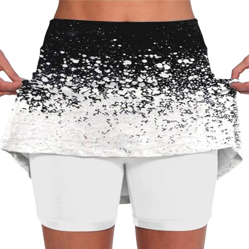 GUSYBG Unclaimed Packages for Sale,Disposable Table Skirts Women's Pocket Pants Solid Mid Waist Culottes Short Skirts Skinny Pants stretch denim shorts