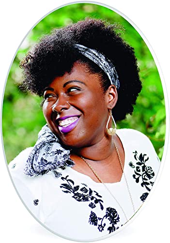 Memorial Picture Large Tombstone Picture - Ceramic Headstone Photo - 2 1/2 X 3 1/2 - Picture for Headstone - Custom Frame white