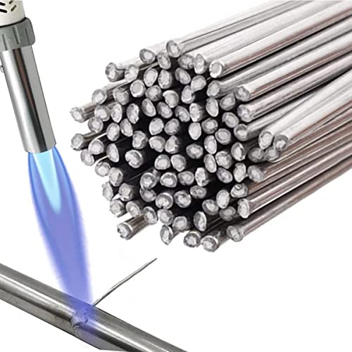 50 Pieces Flux Core Aluminum Rods Low Temperature Easy Melt Aluminum Welding Rods Welding Sticks