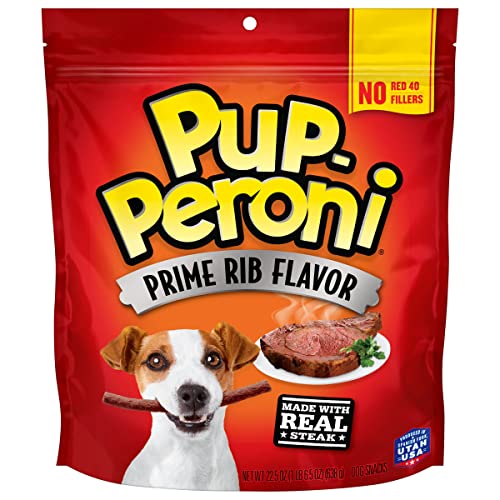 Pup-Peroni Original Prime Rib Flavor Dog Treats, 22.5 Ounce Bag