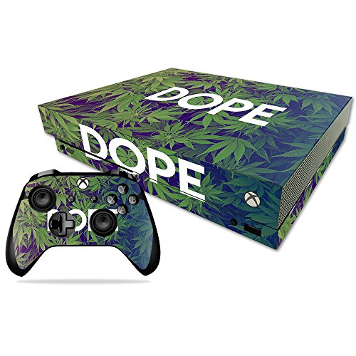 MightySkins Skin Compatible with Microsoft Xbox One X - Dope | Protective, Durable, and Unique Vinyl Decal wrap Cover | Easy to Apply, Remove, and Change Styles | Made in The USA