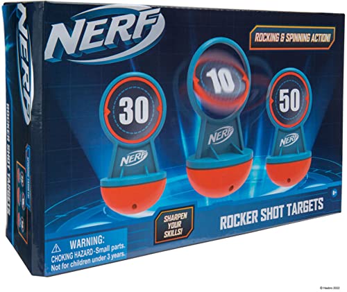 NERF Elite Spin Shot Targets - Accept No Substitutes - This is How We Play - Amazon Exclusive