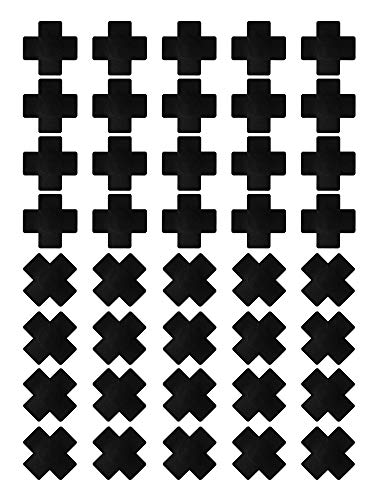 ZaneGear 20 pairs Nipple Covers Nippleless Covers Self Adhensive Nipple Covers Disposable Pasties Lingerie Breast Pasties (Black)