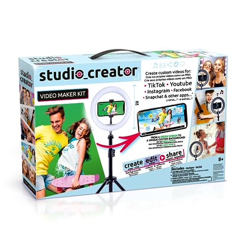 Studio Creator- Video Maker Kit-Deviens Un influenceur, INF 001 for 8 ans et plus