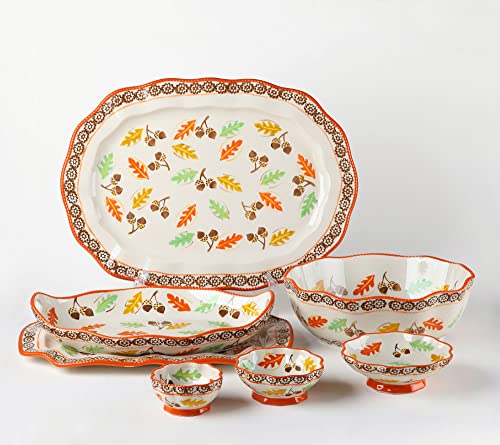 Temp-tations 11-Pc Holiday Specialty Serving Set (Old World Harvest)