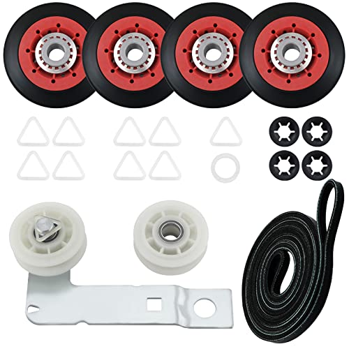 4392067 Dryer Repair Kit and W10837240 Dryer Idler Pulley Fit for Whirlpool Maytag Admiral Kenmore Dryer - Bravos Dryer parts and Duet Dryer Parts Compared to # 2015 4392067VP 80047 587637 AP3109602