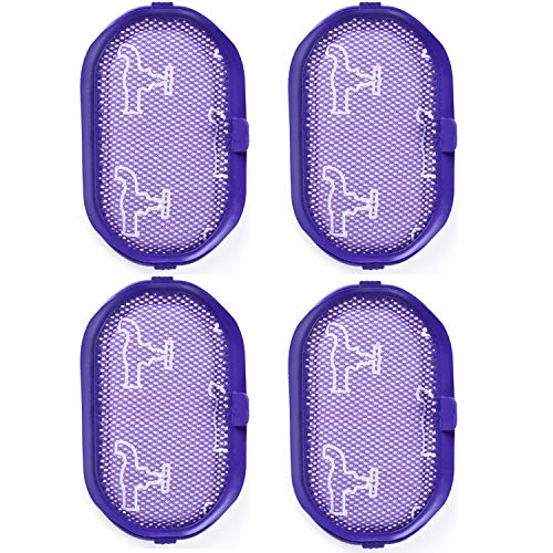 Anewise 4Pk Filter for Dyson DC30, DC31, DC34, DC35, DC44 Digital Slim, DC56, Washable Pre-Filter Work with Dyson Vacuum Cleaners; Replaces Pre-Filter Part # 917066-02