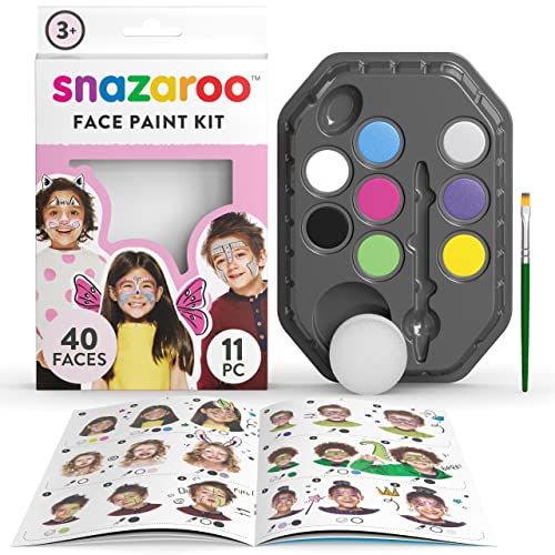 Snazaroo Face Paint Palette Kit, Fantasy