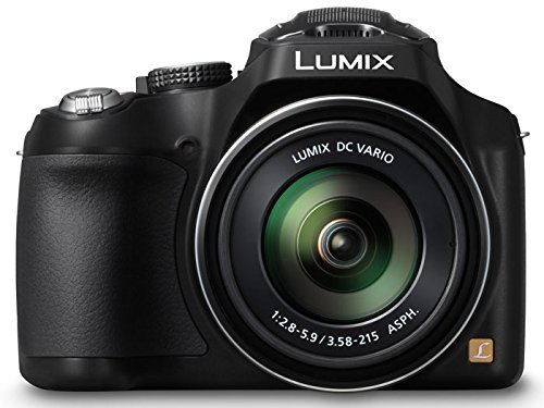 Panasonic LUMIX DMC-FZ70 16.1 MP Digital Camera with 60x Optical Image Stabilized Zoom and 3-Inch LCD (Black) (Renewed)