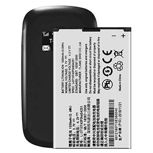 DDONG for Verizon ZTE Cymbal LTE Z233V Replacement Battery Li3715T42P3h654251 1500mAh