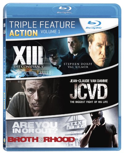 Action Triple Feature, Vol. 1 (XIII: The Conspiracy / JCVD / Brotherhood) [Blu-ray]