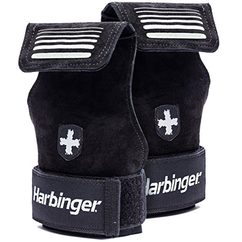 Harbinger Lifting Grips, Black, Large/X-Large