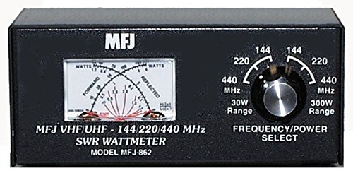 MFJ-862 MFJ862 Original MFJ Enterprises SWR Meter, 144/220/440MHz, 30/300W