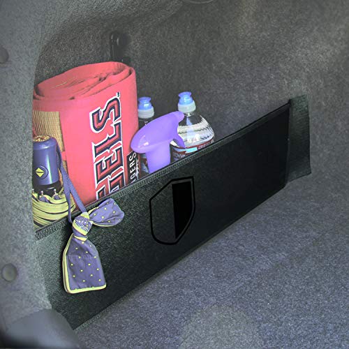 RED SHIELD Auto Trunk Organizer for Car, SUV, or Minivan – 22.4 x 7.08 inches [Black]