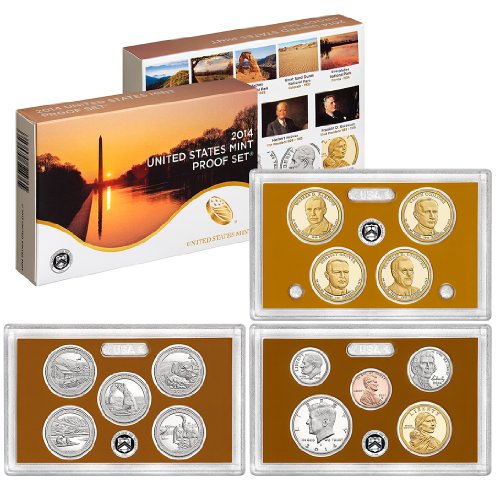 2014 S US Mint Proof Set OGP