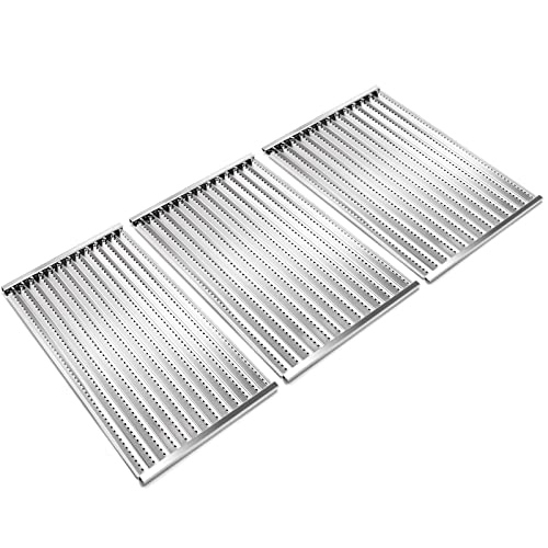 Criditpid Grill Emitter Plates for Charbroil Tru-Infrared 463242716, 463257520, 463242715, 463276016, 463255020 Gas Grill, G533-2200-W1 Cooking Grate Infrared Emitter for Char-Broil.