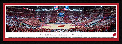 Wisconsin Badger Basketball - Stripe the Arena - Blakeway Panoramas Print