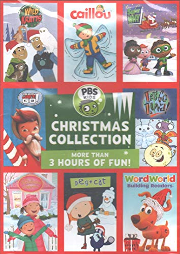 PBS Kids- Christmas Collection: Wild Kratts / Caillou / Super Why / Ready Jet Go! / Let's Go Luna! / peg + cat / Word World / Pinkalcious and Petterific