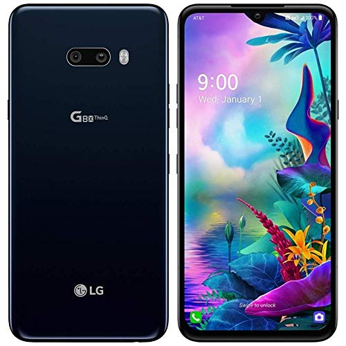 Unlocked LG G8X ThinQ - 128GB - Aurora Black - LMG850U (Renewed)