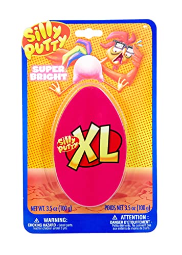 Crayola XL Silly Putty Super Bright, Neon Colors, Fidget Toys, 1ct, Gift for Kids