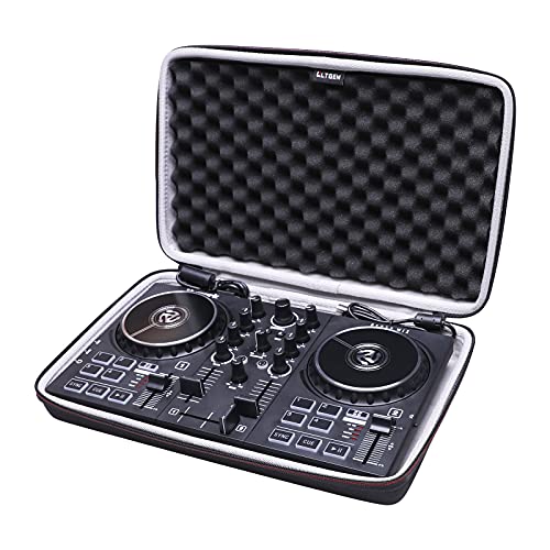 LTGEM EVA Storage Case for Numark Party Mix II or Numark Party Mix - DJ Controller or Native Instruments Maschine Mikro Mk3 Drum Controller (Not fit Native Instruments Maschine Mk3)