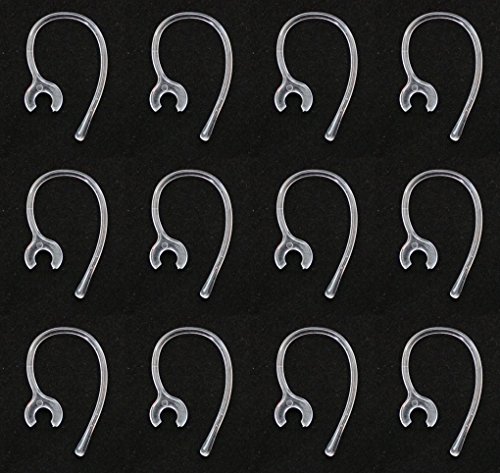 Zotech 12 Pcs Clear EarHook for Samsung HM1100 HM3500 HM1000 HM3700 HM1700 HM3600