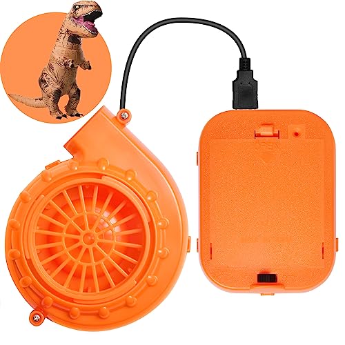Uderwarb Inflatable Costume Fan Replacement, Mini Blower Fan Dinosaur Pump for Inflatable Costume Blow Up