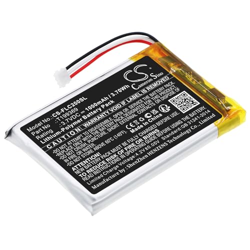 FYIOGXG Cameron Sino Battery for Flir C2, C3 PN:Flir T199369 1000mAh / 3.70Wh