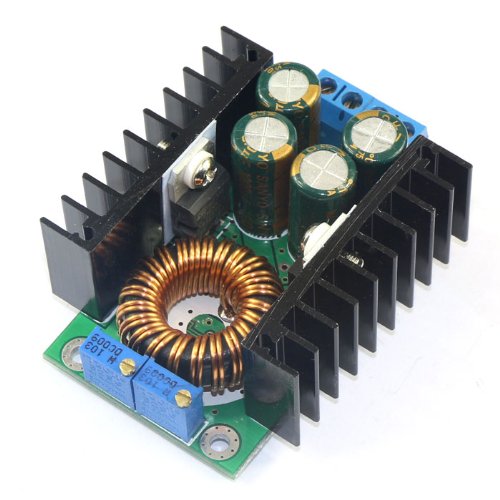 DROK DC 24V to 12V CC CV Step Down Volts Regulator Constant Current Voltage 8A DC Adjustable Buck Converter 7-40V to 1.2-35V LED Driver Charger Module with Charging Indicator Solar Power Supply DIY