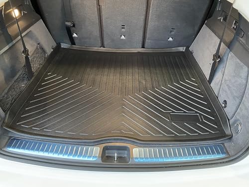 Premium Cargo Liner for Mercedes Benz GLE Class 2020-2024 - Custom Fit Car Trunk Mat - All-Season Black Cargo Mat - 3D Shaped Laser Measured Trunk Liners for Mercedes Benz GLE Class 2020-2024.