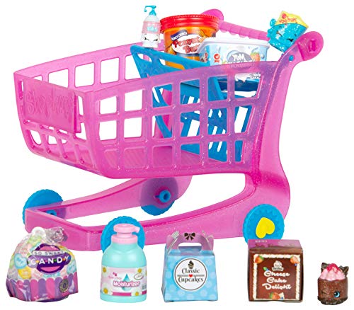 Shopkins Small Mart Shopping Cart, Pink (ID57366)