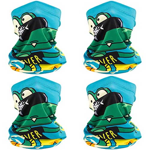 BASSDASH Kids' UPF 50+ UV Protection Neck Gaiter Fishing Cycling Mask 3-13 Years
