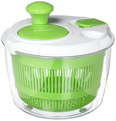 Cuisinart Salad Spinner- Wash, Spin & Dry Salad Greens, Fruits & Vegetables, 3qt, CTG-00-SSAS