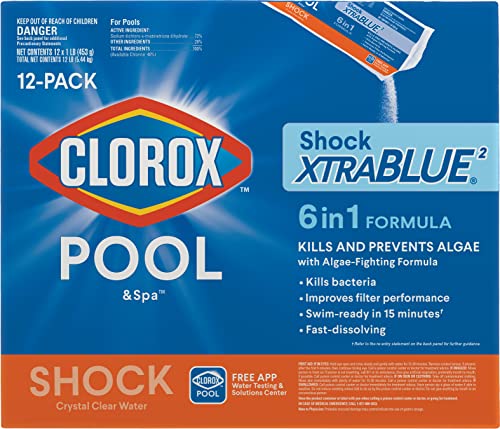 Clorox Pool&Spa Shock XtraBlue2 (12 1-lb Bags)