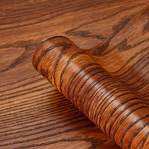 practicalWs Wood Grain Contact Paper 15.8''×78.7'', Peel and Stick Wallpaper Removable Wall Paper Decorative Cabinet Vinyl Wrap PVC