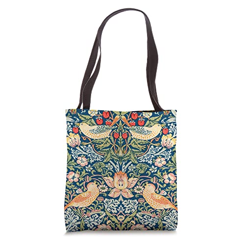 William Morris - Strawberry Thief (Art Nouveau) Tote Bag
