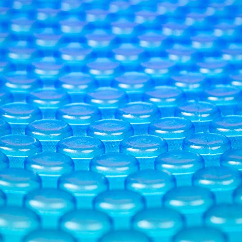 Blue Wave NS420 12 mil Solar Blanket for Rectangular In-Ground Pools, 16' W x 32' L x 0.5' H, Blue