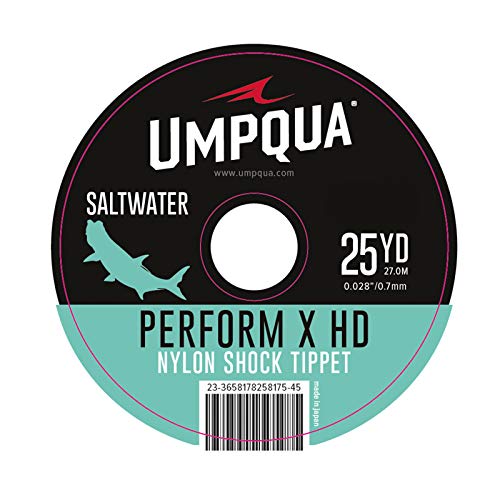 Umpqua Perform X HD Saltwater Nylon Shock Tippet 50LB - 25YDS