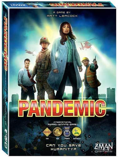 Pandemic ( AGES 8 AND UP ) ( 2 -4 PLAYERS )