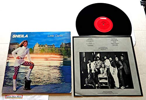Used Vinyl LP Record Sheila Little Darlin' - Carrere Records 1981 - 1981 DJ Promo Pressing ARZ 37675 Very Rare - It's Only Make Believe - Put It In Writing - Runner - Saturday Night - Stranded