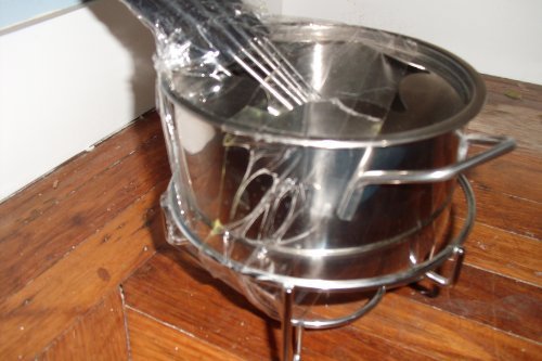 11 Piece Stainless Steel Fondue Set