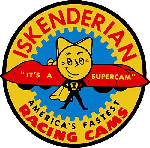 American Collectibles Supercam Iskenderian Racing Cams, Ed The Camfather Plasma Cut Metal Sign