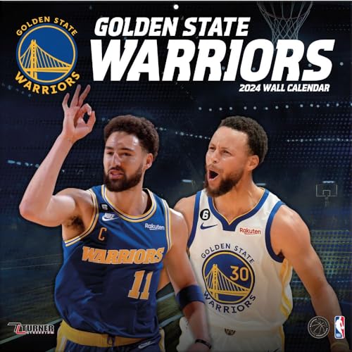 Turner Sports Golden State Warriors 2024 12X12 Team Wall Calendar (24998011878)